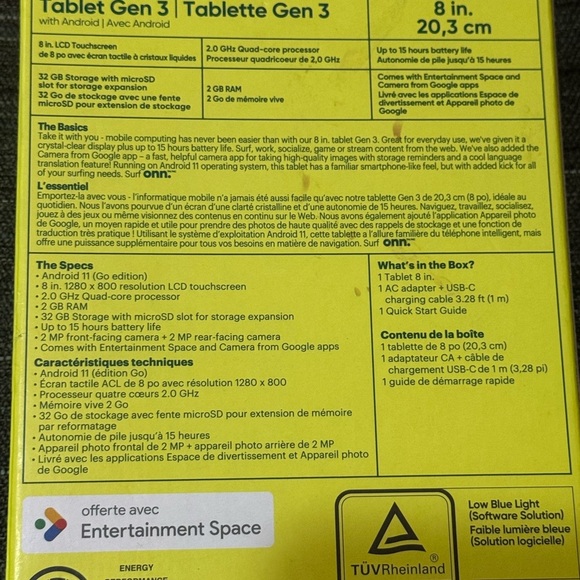 Onn Gray Tablet - Picture 7 of 7